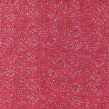 Schumacher 131N81 LAMAK in PLUM Fabric - RAOUL TEXTILES