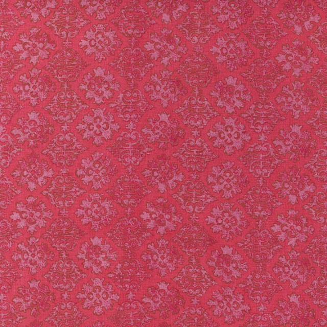 Schumacher 131N81 LAMAK in PLUM Fabric - RAOUL TEXTILES