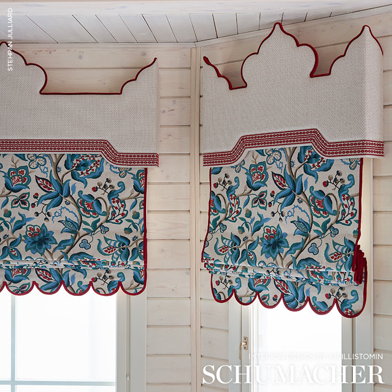 Schumacher Alexandra Vine Document Fabric