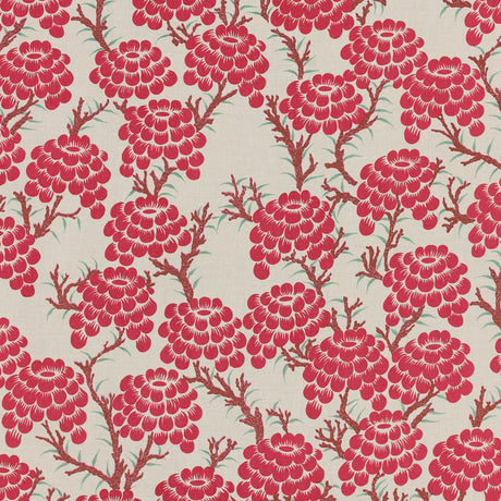 Schumacher 132N81 KALA in PLUM Fabric - RAOUL TEXTILES