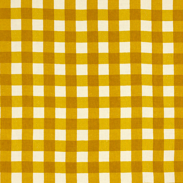 Schumacher 133V82 POLENG in SULPHUR Fabric - RAOUL TEXTILES