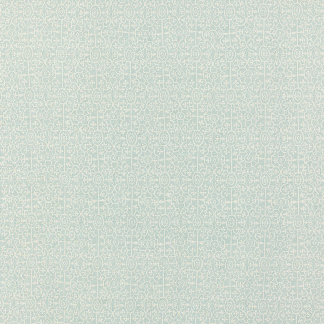 Schumacher 135N67 PATRA in ROBIN'S EGG Fabric - RAOUL TEXTIL