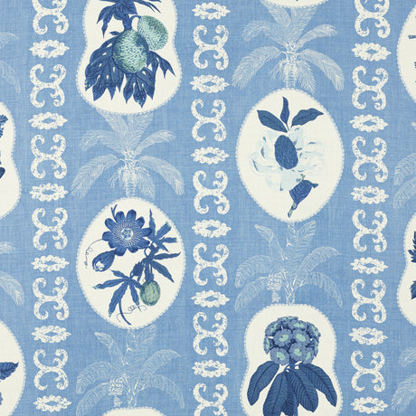 Schumacher 137B39 MARTINIQUE in DELFT Fabric - RAOUL TEXTILE