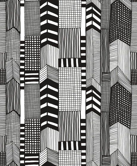 Marimekko 14111X Ruutukaava Wallpaper