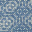 Schumacher 145N59 JAVA in INDIGO Fabric - RAOUL TEXTILES