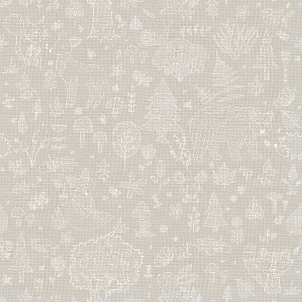 Galerie 14807 Silver Grey Forest Kingdom