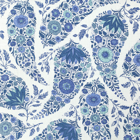 Schumacher 152B39 KASHMIR in DELFT Fabric - RAOUL TEXTILES