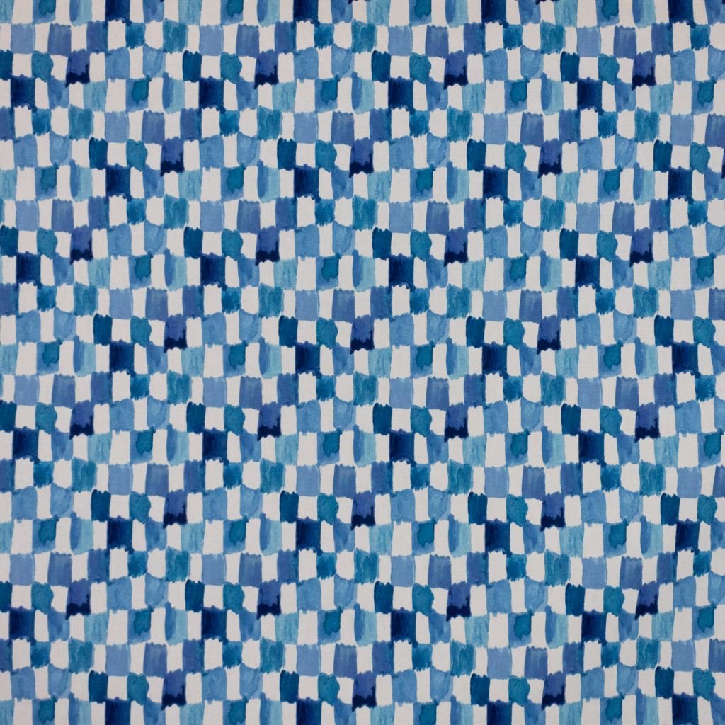 RM Coco Brushstroke Check Blue Jay - Eade's