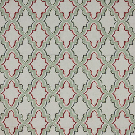 RM Coco Constantinople Trellis Tuscan Red - Eade's