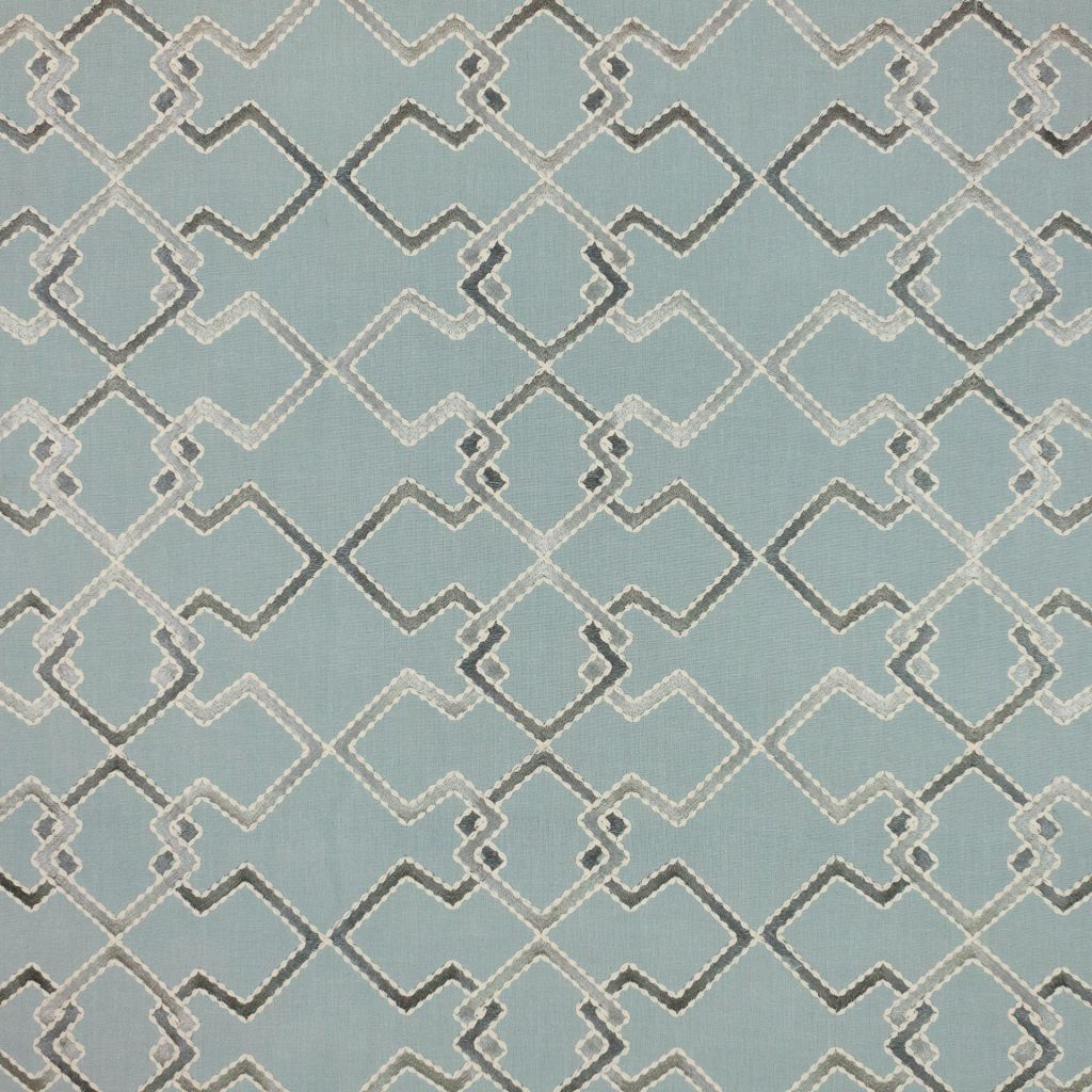 RM Coco Interlock Trellis Azure - Eade's