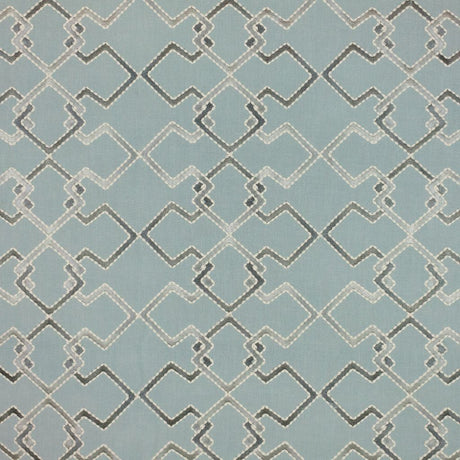 RM Coco Interlock Trellis Azure - Eade's