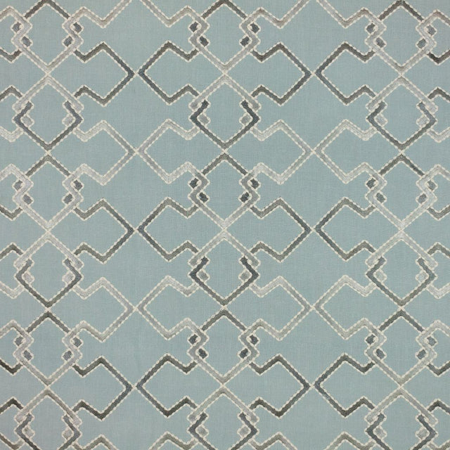 RM Coco Interlock Trellis Azure - Eade's
