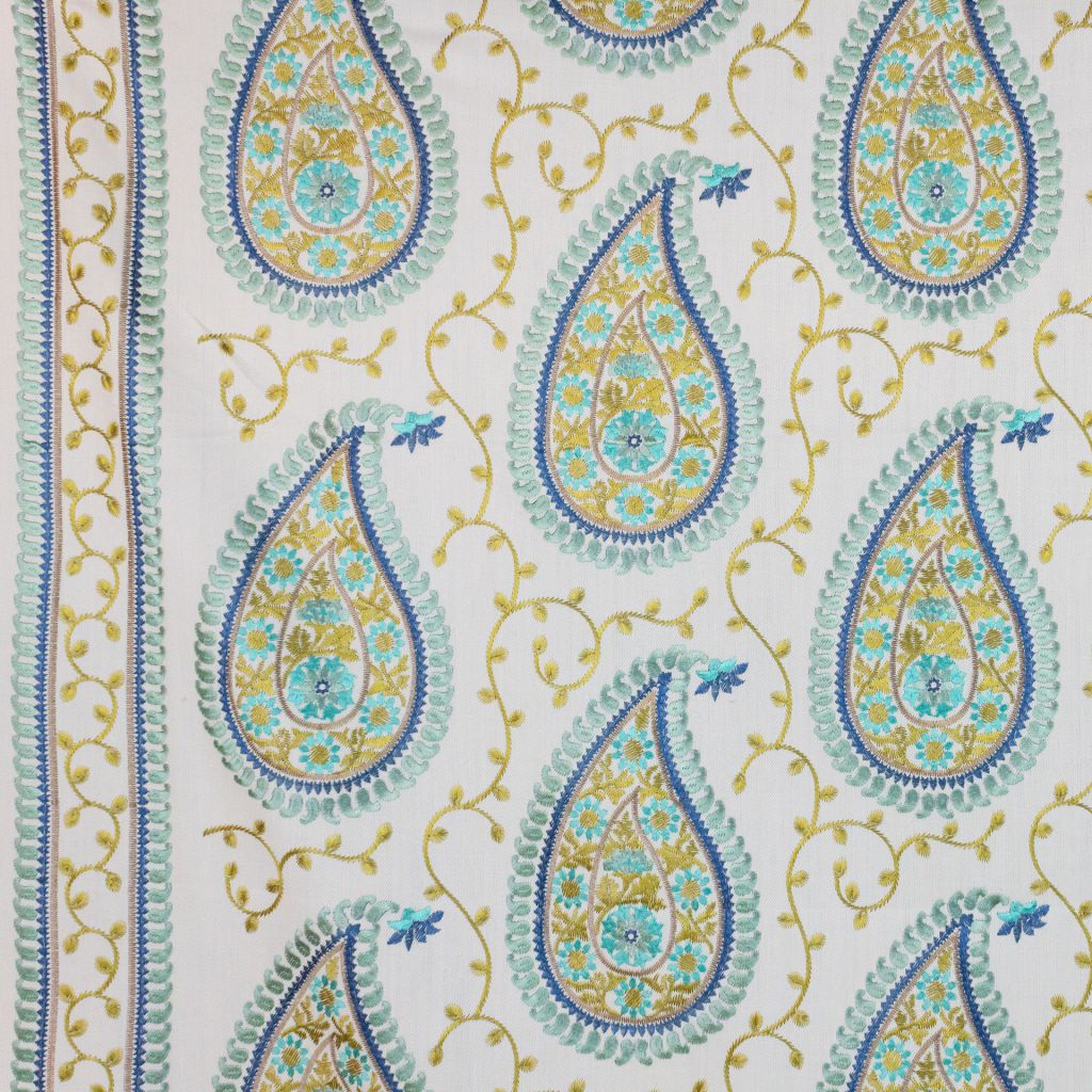RM Coco Kadiri Paisley Border Mineral - Eade's