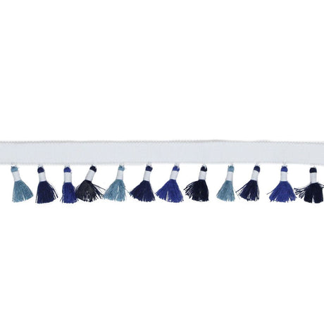 RM Coco TF100 TASSEL FRINGE 1.875" GROTTO BLUE - Eade's