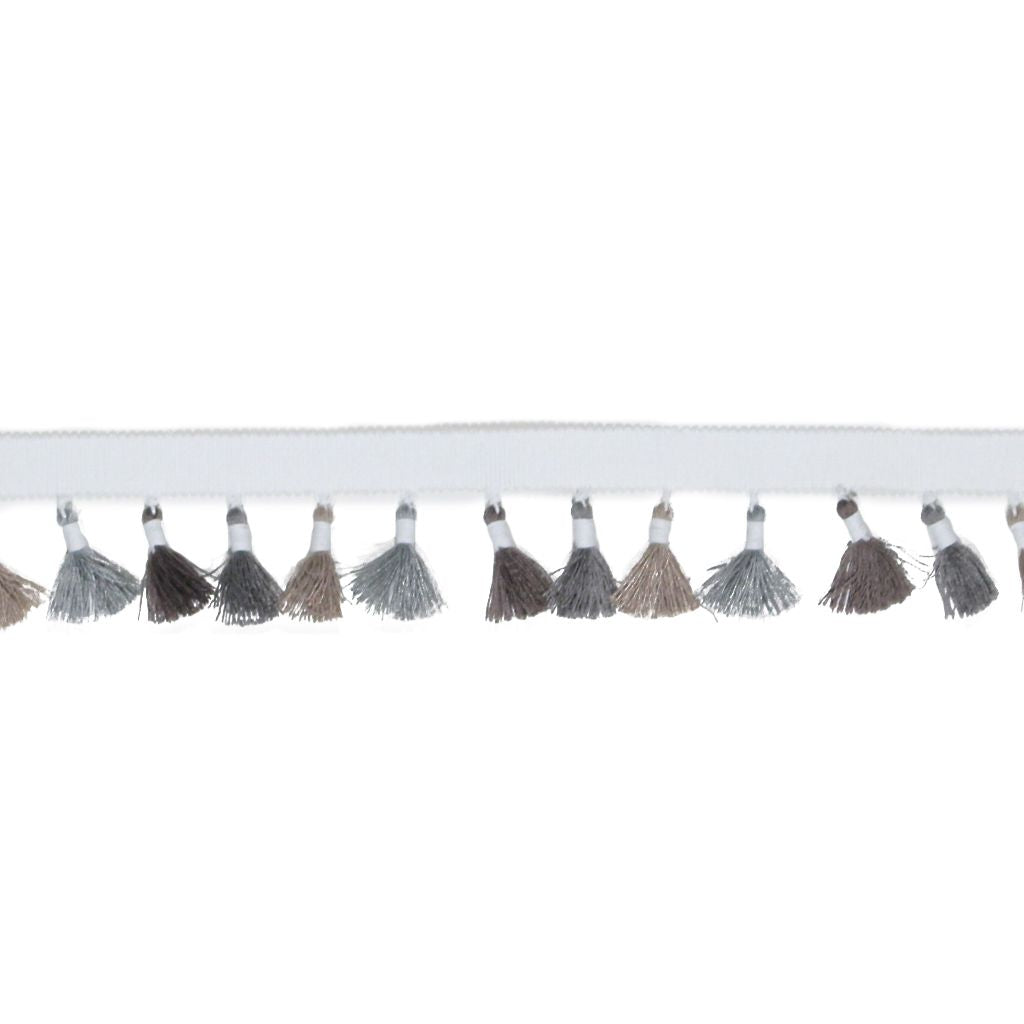 RM Coco TF100 TASSEL FRINGE 1.875" STERLING - Eade's