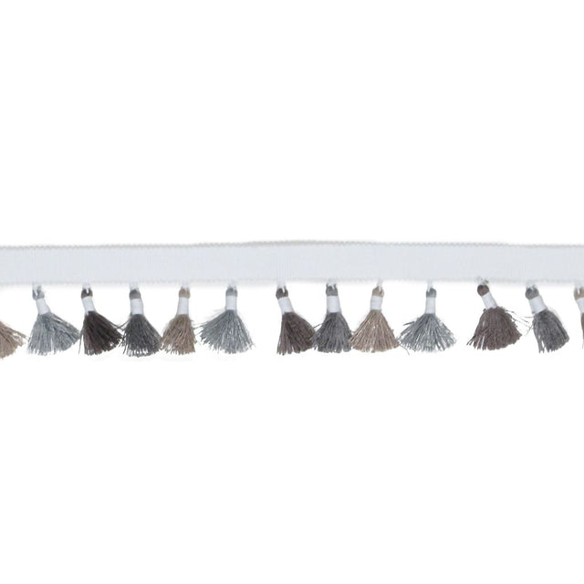 RM Coco TF100 TASSEL FRINGE 1.875" STERLING - Eade's