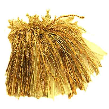 RM Coco T1093 CURLY ROUCHE GOLDEN SHIMMER - Eade's