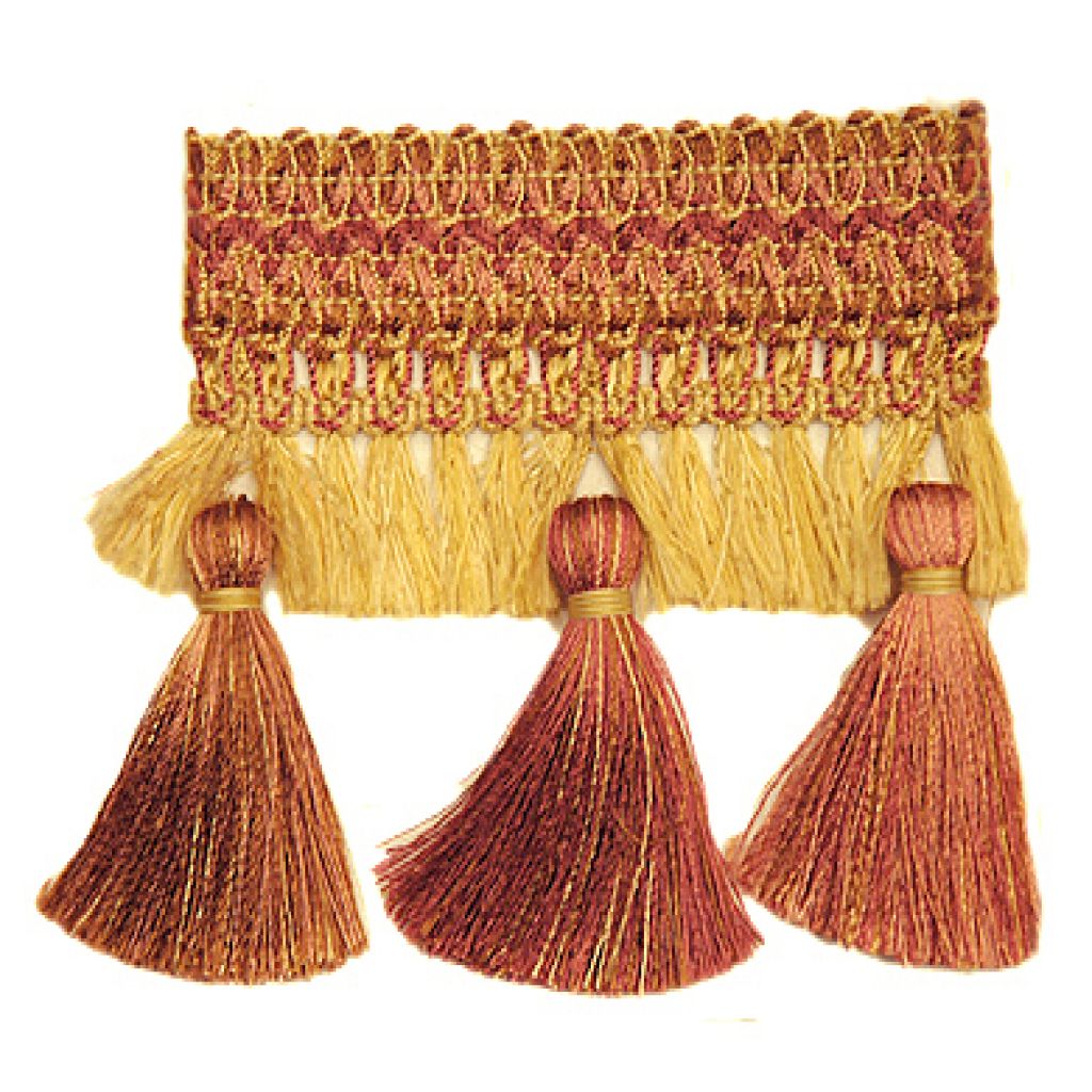 RM Coco T1094 TASSEL FRINGE CHOC ICE - Eade's