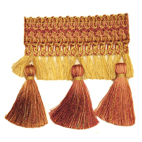 RM Coco T1094 TASSEL FRINGE CHOC ICE - Eade's