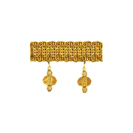 RM Coco T1095 BEADED FRINGE GOLDEN SHIMER - Eade's