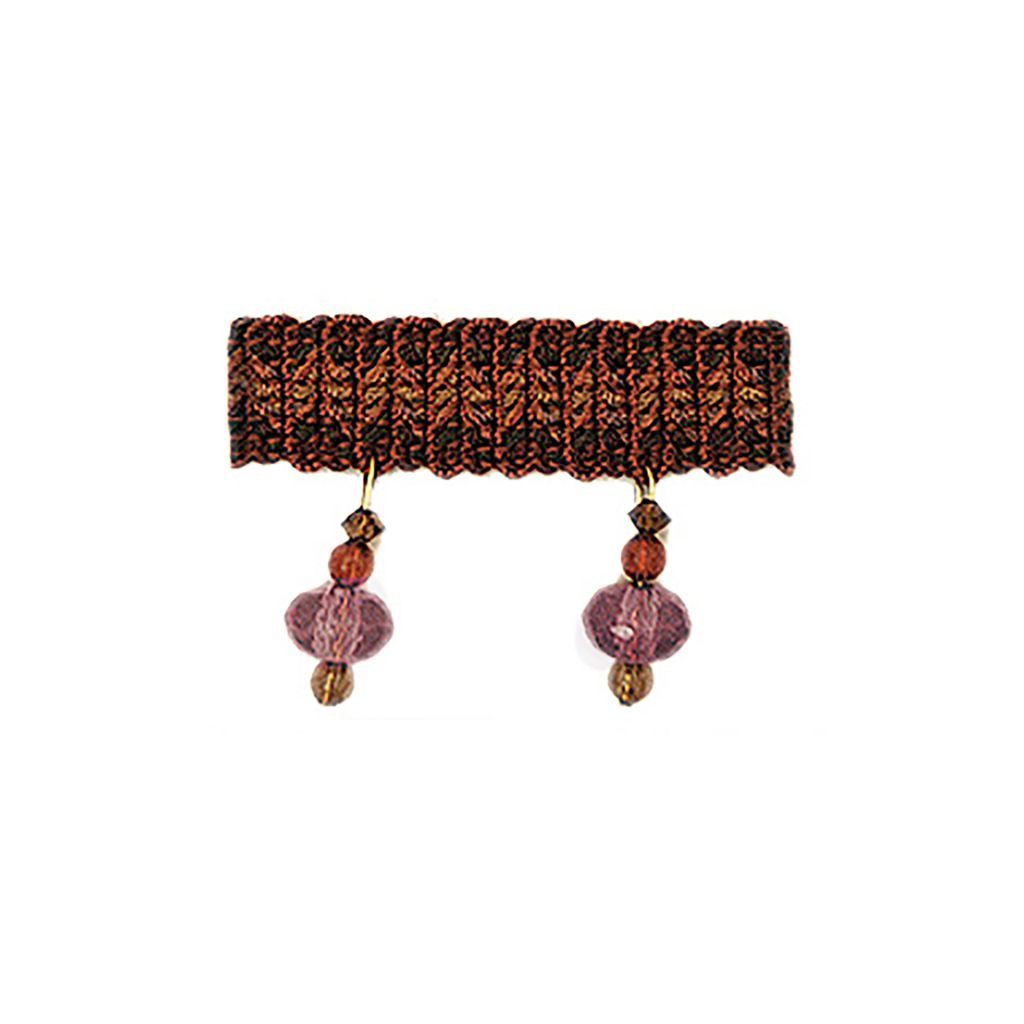 RM Coco T1095 BEADED FRINGE PURELY PLUM - Eade's