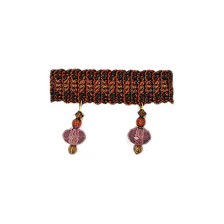 RM Coco T1095 BEADED FRINGE PURELY PLUM - Eade's
