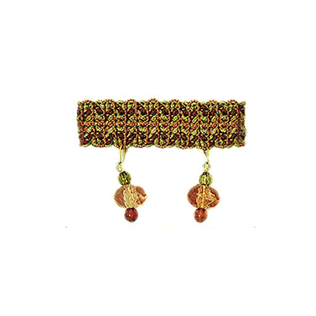 RM Coco T1095 BEADED FRINGE PLUM SURPRISE - Eade's