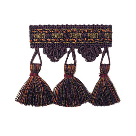 RM Coco T1004 TASSEL FRINGE PURPLE PEAK - Eade's