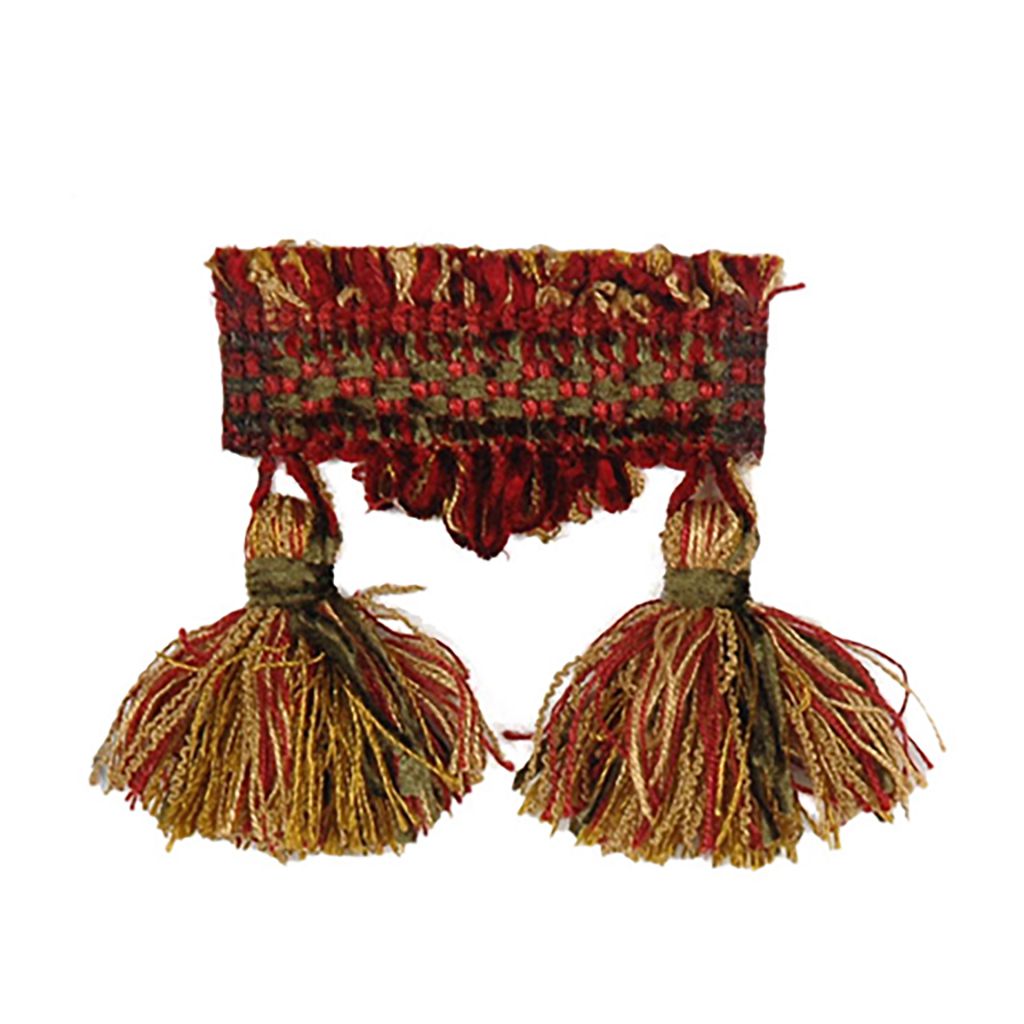RM Coco T1114 TASSEL FRINGE CABERNET TASSEL FRINGE - Eade's