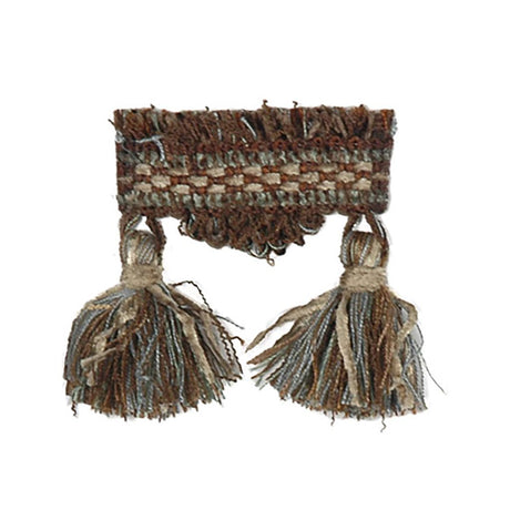 RM Coco T1114 TASSEL FRINGE SPOT ROBINS EGG TASSEL FR - Eade's