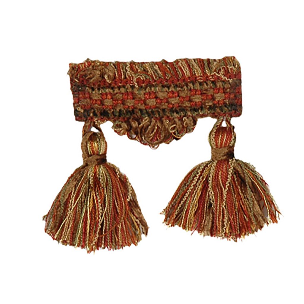 RM Coco T1114 TASSEL FRINGE SANTA FE BRICK TASSEL FRG - Eade's