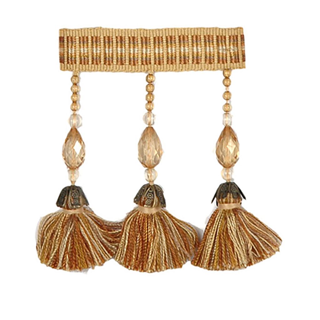 RM Coco T1115 BEAD TASSEL F MORNING LATTE BEAD TSL FR - Eade's