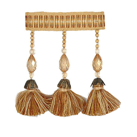 RM Coco T1115 BEAD TASSEL F MORNING LATTE BEAD TSL FR - Eade's