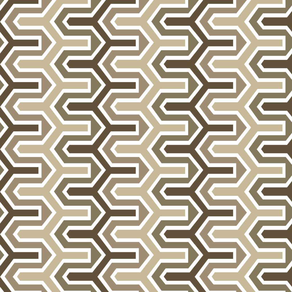 RM Coco Rickety Rac Stripe Café au Lait - Eade's