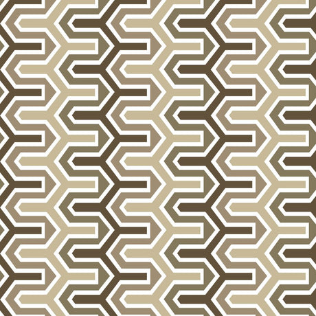 RM Coco Rickety Rac Stripe Café au Lait - Eade's