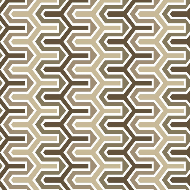 RM Coco Rickety Rac Stripe Café au Lait - Eade's