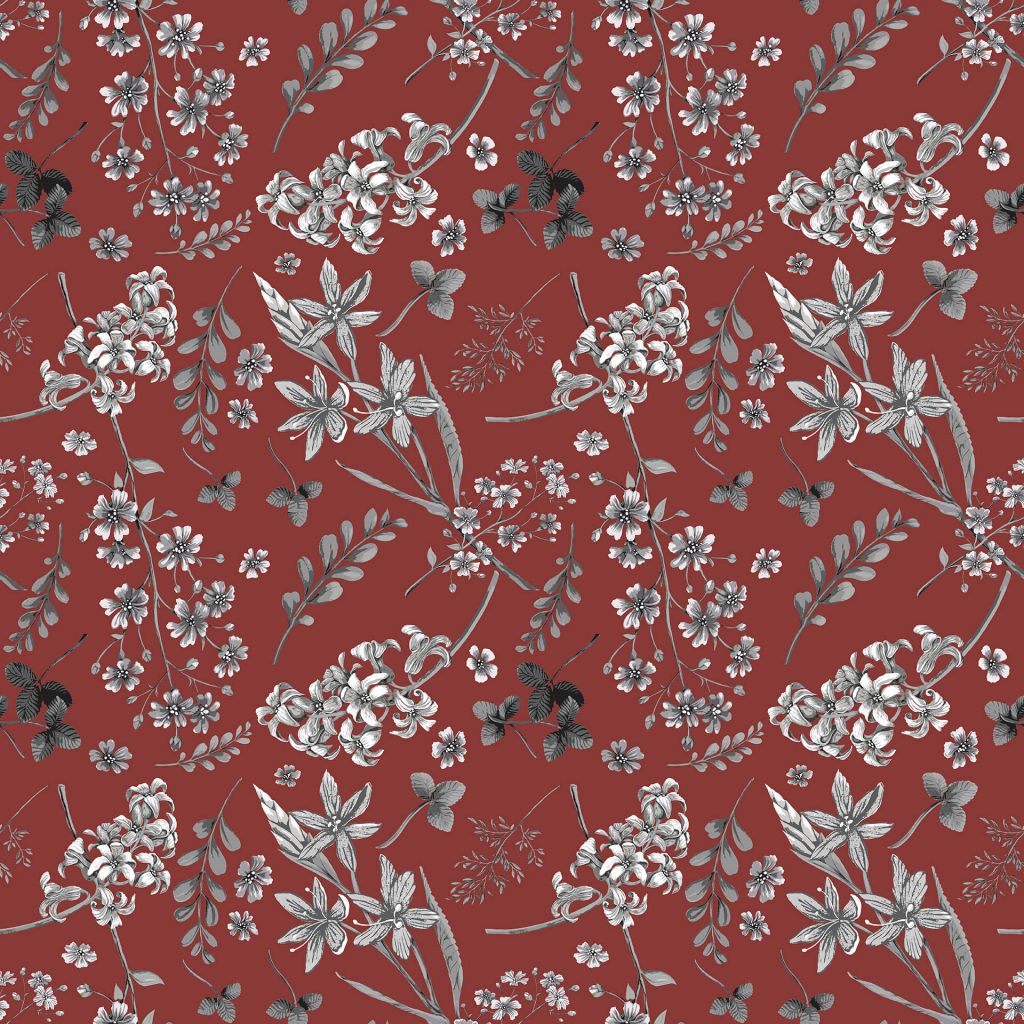 RM Coco Wildflower Mono Spicy Red - Eade's