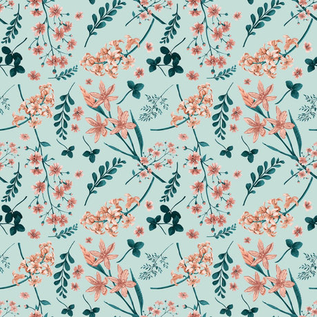 RM Coco Wildflower Multi Coral Fields - Eade's