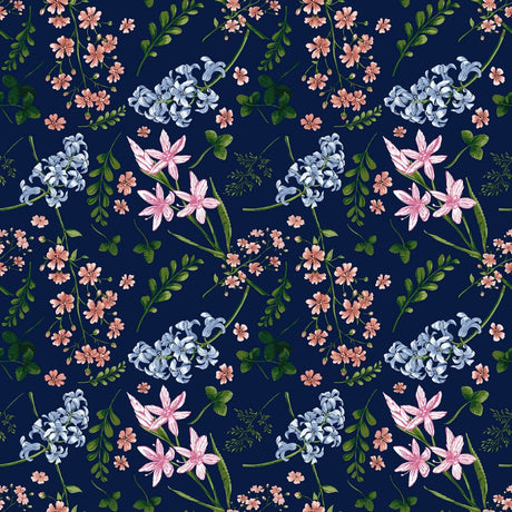 RM Coco Wildflower Multi Navy - Eade's