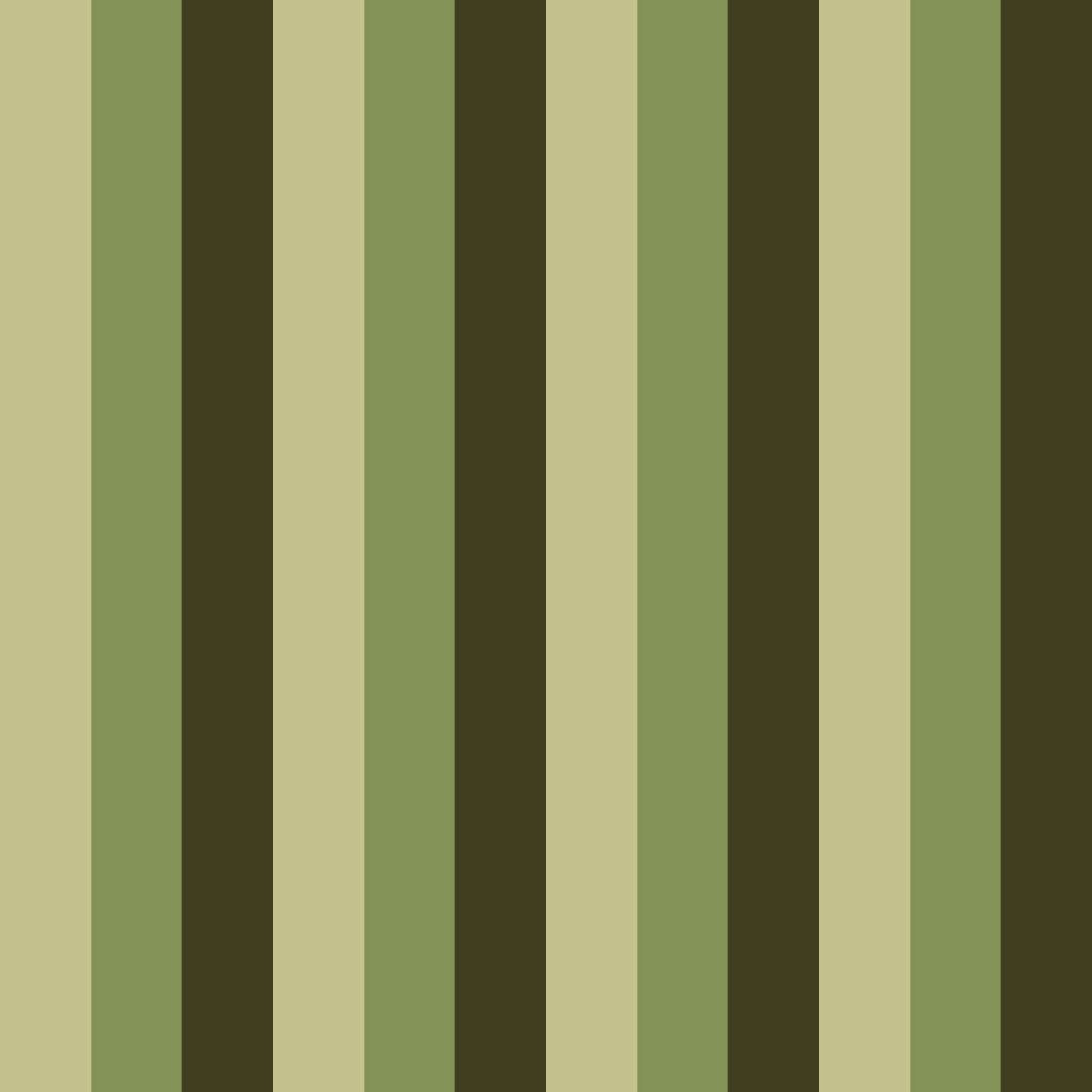 RM Coco Oakwood Hall Stripe Basil - Eade's