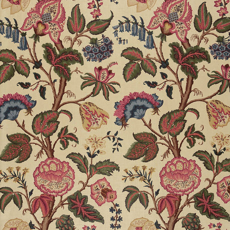 Schumacher Tree Of Life Document Fabric - Eade's Wallpaper