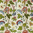 Schumacher Tree Of Life Ivory Fabric - Eade's Wallpaper