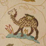 Schumacher 172760 LA MENAGERIE in CREAM Fabric - A COUNTRY L