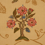 Schumacher 172761 LA MENAGERIE in MARIGOLD Fabric - A COUNTR