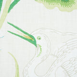 Schumacher Lotus Garden Leaf Fabric - Eade's Wallpaper