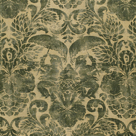Schumacher Palazzo Cinese Azure Fabric - Eade's Wallpaper
