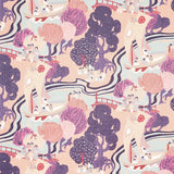 Schumacher Pearl River Blush Fabric - Eade's Wallpaper