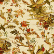 Schumacher Le Faisan Chinoiserie Spice Fabric - Eade's Wallpaper