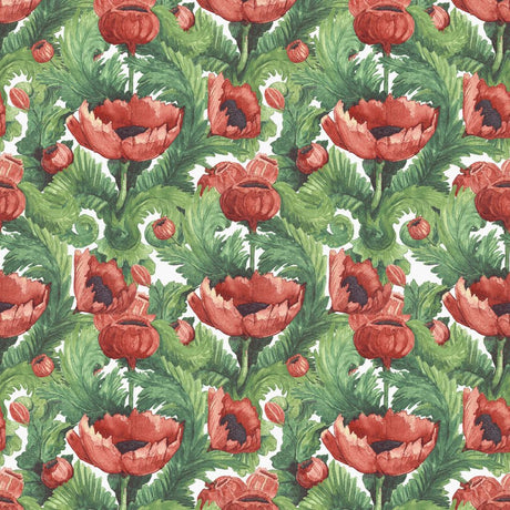 RM Coco Flanders Garden Poppy CW162508 Fabric
