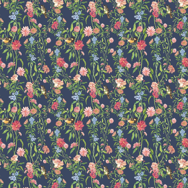 RM Coco Windermere Garden Cerulean CW164324 Fabric